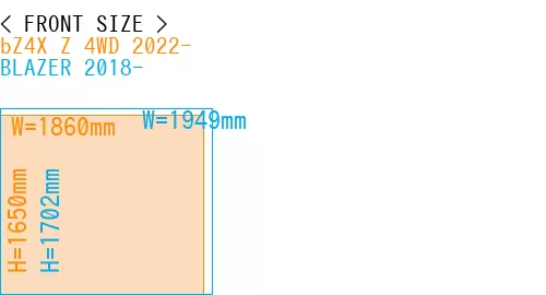 #bZ4X Z 4WD 2022- + BLAZER 2018-